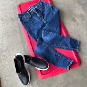 Old navy rockstar skinny jeans 8 Tall